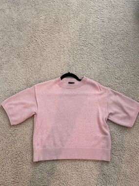 Ann Taylor Factory Light Pink Knit Shorts